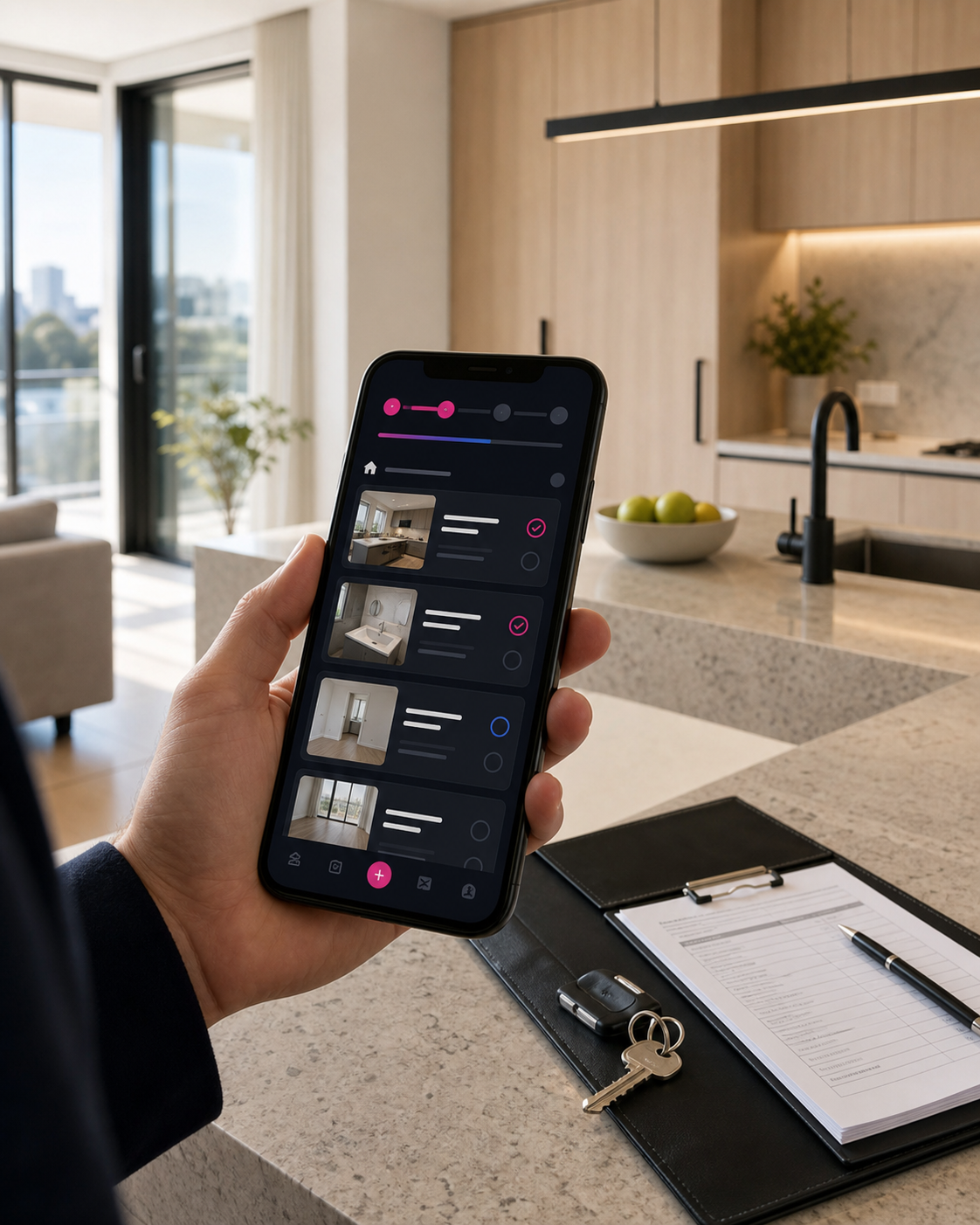 Kitchen inspection phone preview