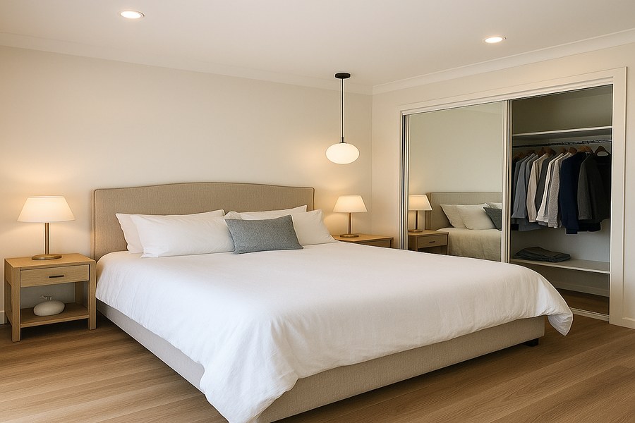 Bedroom inspection photo