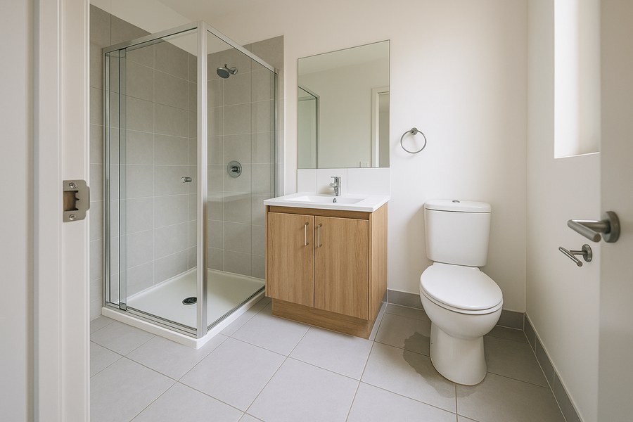 Bathroom inspection photo